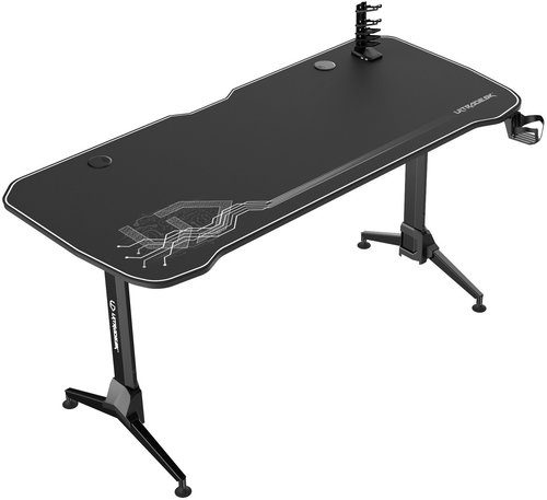 Ultradesk Grand White - Gaming Desk - Main image