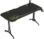 Gaming Desk ULTRADESK GRAND, YELLOW-GREEN - Herní stůl