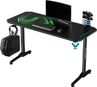 Gaming Desk Ultradesk Frag, Green - Herní stůl