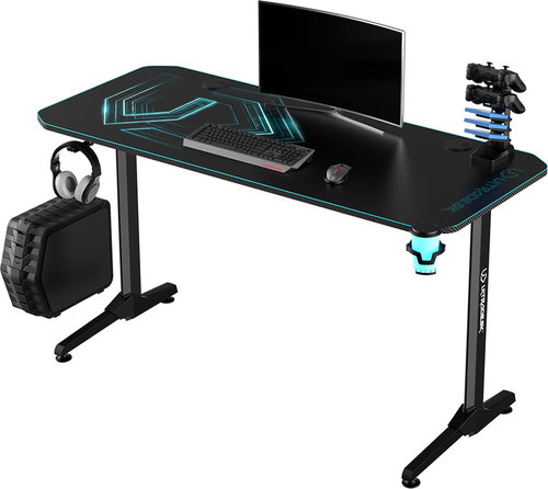 Ultradesk Frag Blue - Gaming Desk - Main image