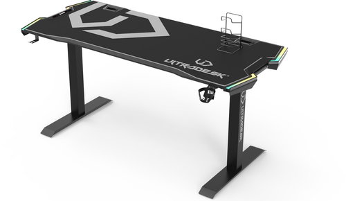 ULTRADESK FORCE Grey - Gaming Desk - Main image