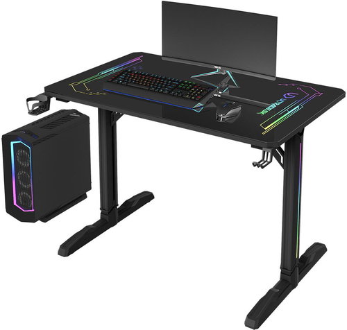 ULTRADESK Freeze V2 fekete - Gaming asztal - Fő fotó