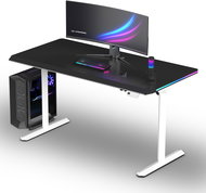 ULTRADESK Quest white-black - Gaming Desk