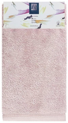 Frutto-Rosso - single colour terry towel - pink - 40×70 cm, 100% cotton - Towel - Main image