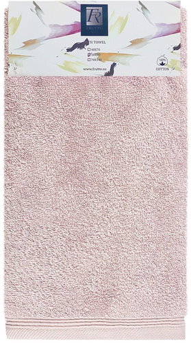 Frutto-Rosso - single colour terry towel - pink - 50×90 cm, 100% cotton - Towel - Main image