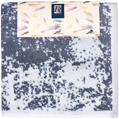 Frutto-Rosso - multicoloured terry towel - grey - 70×140 cm, 100% cotton - Bath Towel - Main image