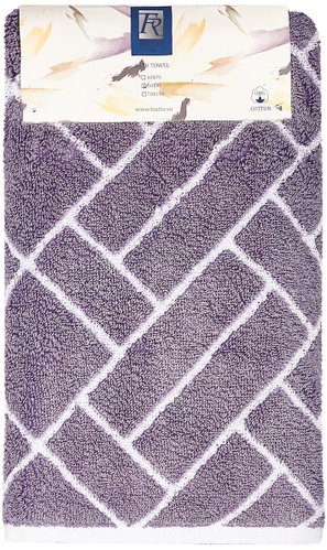 Frutto-Rosso - multicoloured terry towel - purple - 50×90 cm, 100% cotton - Towel - Main image