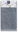 Single-colour terry towel - dark grey - 40×70 cm, 100% cotton