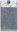 Single-colour terry towel - dark grey - 50×90 cm, 100% cotton