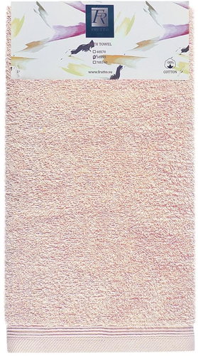 Frutto-Rosso - single-colour terry towel - light pink - 50×90 cm, 100% cotton - Towel - Main image
