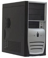 FOXCONN MiddleTower 3GTS-05 černo-stříbrný (black-silver), ATX 300W P4, 3x5.25", 2x+2x 3.5", 80mm ch - PC Case