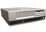 FOXCONN Desktop DH-153B černo-stříbrný (black-silver), mATX 200W P4, 1x5.25", 1x+1x 3.5", 2x USB / a - PC Case