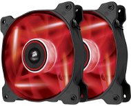 Corsair Quiet edition AF120 červená LED 2ks - Ventilátor do PC