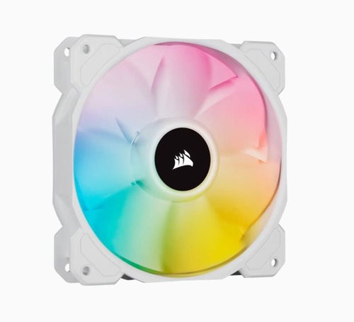 Corsair iCUE SP120 RGB ELITE White - Ventilátor do PC - Hlavní obrázek