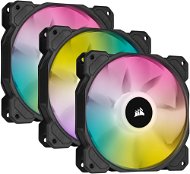 Corsair iCUE SP120 RGB ELITE Triple Pack Black + Lightning Node Core - PC ventilátor