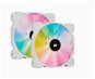 Corsair iCUE SP140 RGB ELITE Dual Pack White + Lightning Node Core - PC Fan
