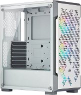 Corsair iCUE 220T RGB Tempered Glass fehér színű - Számítógépház