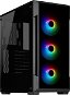 Corsair iCUE 220T RGB Tempered Front Glass, Black - PC Case