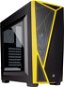 Corsair SPEC-04 Black/Yellow Carbide Series black/yellow with transparent side - PC Case