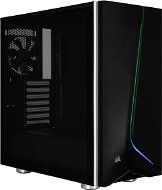 Corsair SPEC-06 RGB Carbide Series átlátszó oldallappal fekete - Számítógépház