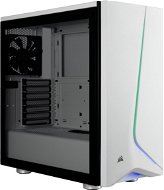 Corsair SPEC-06 RGB Carbide-Serie mit transparenter Seite weiß - PC-Gehäuse