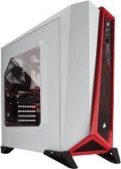 Corsair SPEC-ALPHA Carbide Series - piros-fehér - Számítógépház