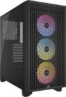 Corsair iCUE 3000D RGB AIRFLOW Black - PC skrinka