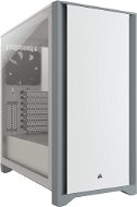 Corsair 4000D Tempered Glass White - PC Case