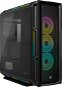Corsair iCUE 5000T RGB Tempered Glass Black - Számítógépház