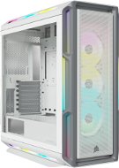 PC-Gehäuse Corsair iCUE 5000T RGB Tempered Glass White - Počítačová skříň