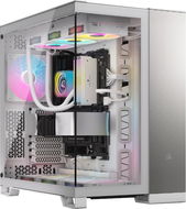 Corsair 6500X White/Satin Gray Aluminum - PC skrinka