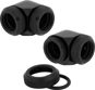 Corsair Hydro X Series XF Hardline 90° 14 mm OD Fitting Twin Pack Black - Fitting