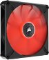 Corsair ML140 LED ELITE Black (Red LED) - PC Fan