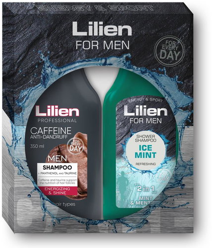 Lilien for men Ice Mint, 700 ml - Men's Cosmetic Set - Main image