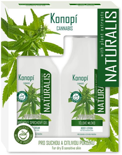 Naturalis Cosmetics Hemp gift set, 700ml - Cosmetic Gift Set - Main image