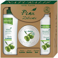 Naturalis dárková sada Body Care Olive Oil, 1200 ml - Cosmetic Gift Set