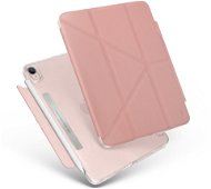 Tablet tok Uniq Camden iPad Mini (2021) antimikrobiális rózsaszín tok - Pouzdro na tablet