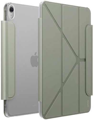 UNIQ Camden Lite iPad 10.9" 10th gen (2022) / iPad 11" A16 (2025), Sage Green - Tablet Case - Main image