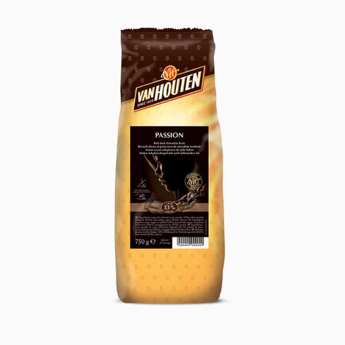 Van Houten Passion Hot Chocolate 750g - Instant Hot Drink Mix - Main image