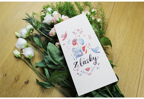 Be Nice Wish From Love - Greeting Card - Main image