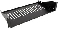 Value 19" shelf 2U, 250 mm, max. 15 kg, black - Shelf