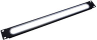 Value 19" cable entry 1U, black - Blanking Plate