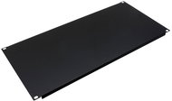 Value 19'' 5U blanking panel, black - Blanking Plate