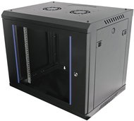 Value 19" rack 9U, hanging, kit, W. 600, H. 450, black - Data Cabinet
