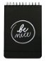 Be Nice Ecological Notebook Black - A5, Dotted Lines, Top Binding - Notepad