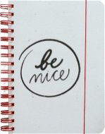 Be Nice Ecological Notebook Straw - A5, Dotted Lines, Side Binding - Notepad
