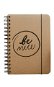 Be Nice Ecological Notebook Nature - A5, Dotted Lines, Side Binding - Notepad