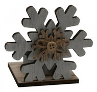 GOBA Christmas candle holder - white snowflake - Christmas Candlestick