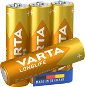 VARTA alkalická batéria Longlife AA 4 ks - Jednorazová batéria