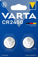 VARTA Spezial Lithium-Batterie CR 2450 - 2 Stück - Knopfzelle